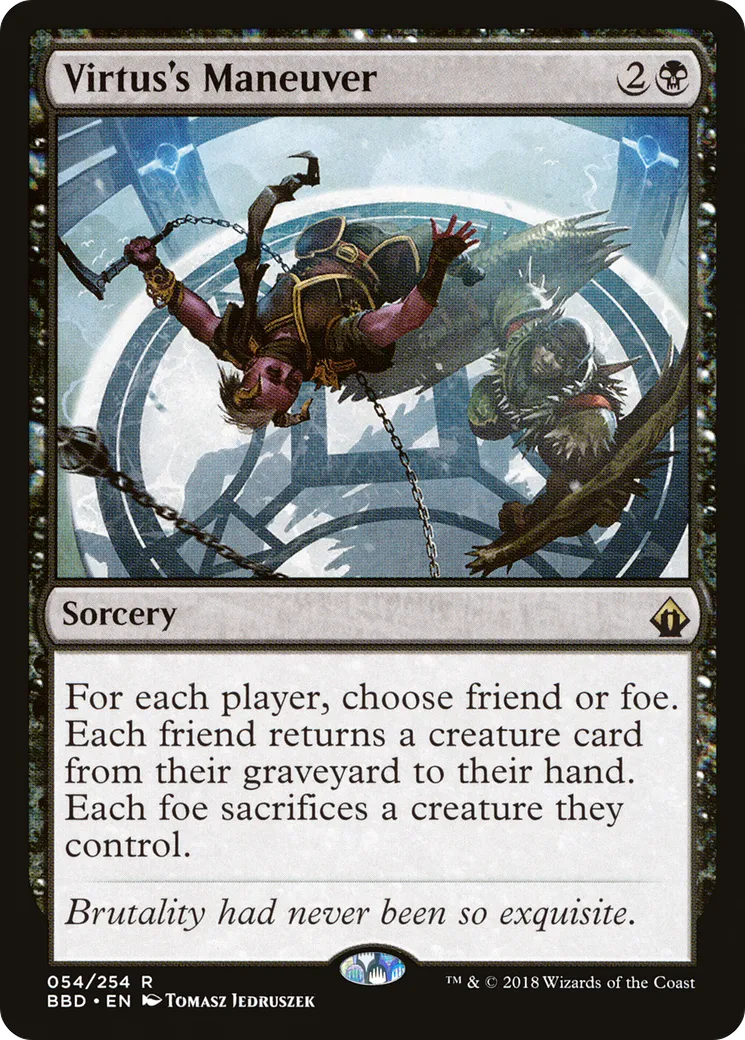 Virtus's Maneuver — Battlebond — Magic: The Gathering