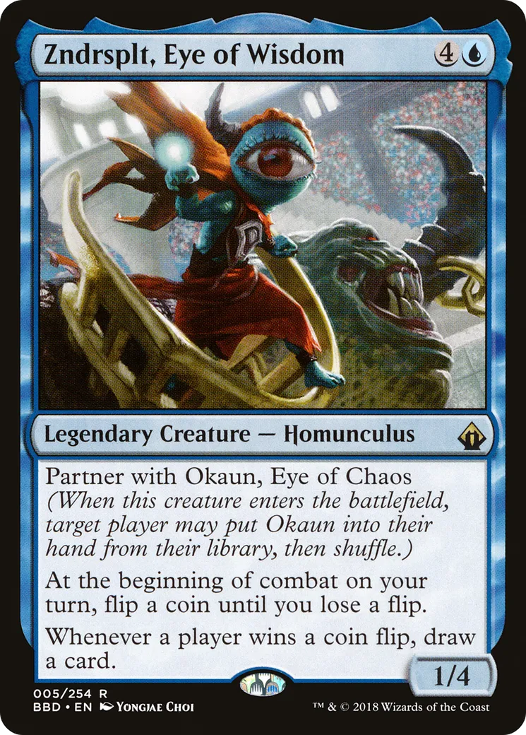 Zndrsplt, Eye of Wisdom — Battlebond — Magic: The Gathering