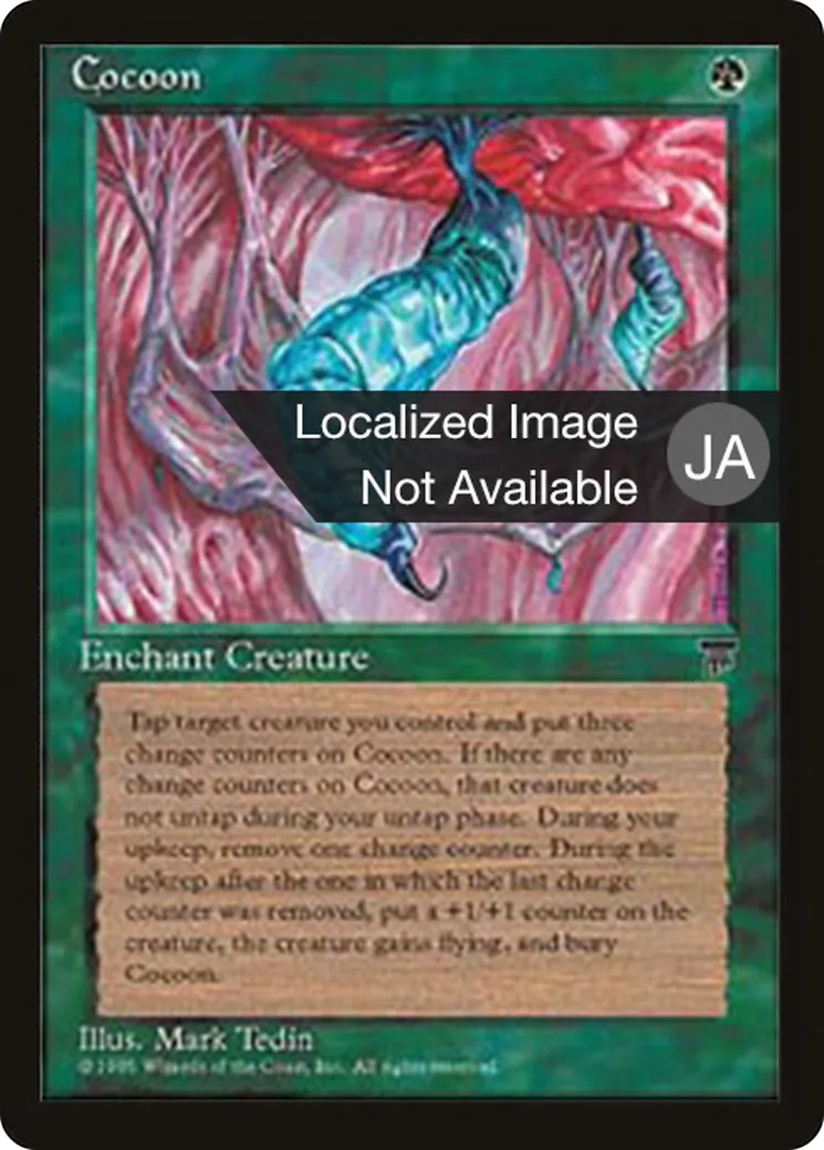 Cocoon — Chronicles Foreign Black Border — Magic: The Gathering