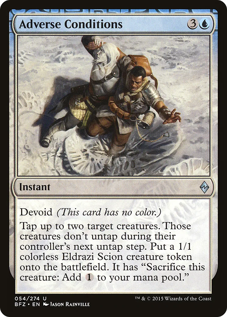 Adverse Conditions — Battle for Zendikar — Magic: The Gathering