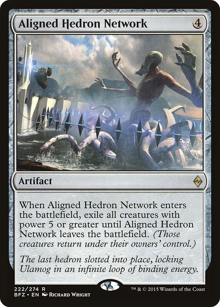 Aligned Hedron Network from Battle for Zendikar - Magic: The Gathering