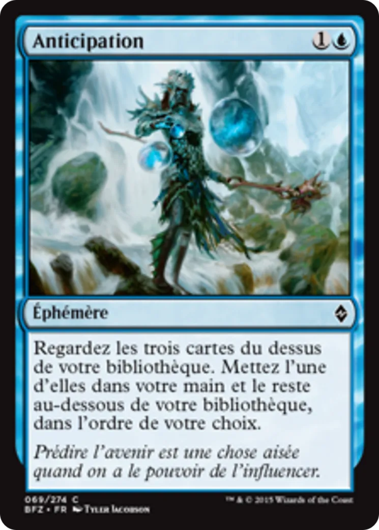 Anticipation — Battle for Zendikar — Magic: The Gathering