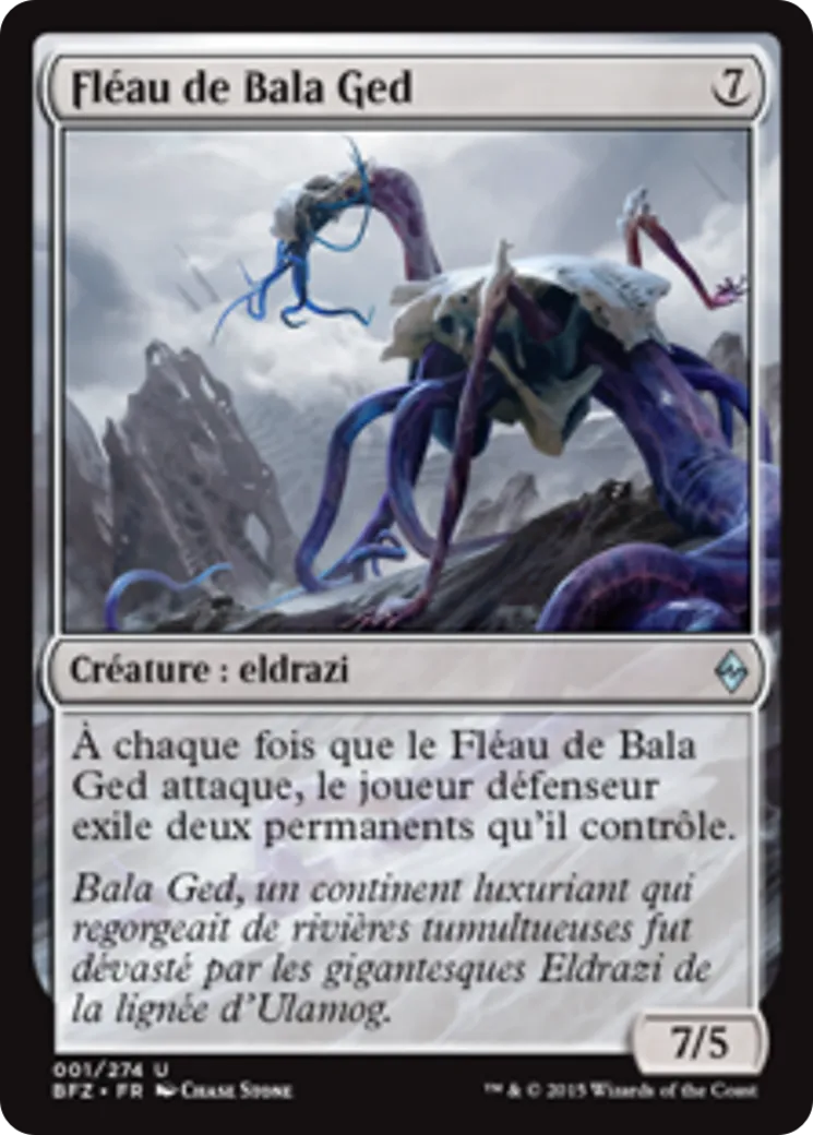 Fléau de Bala Ged — Battle for Zendikar — Magic: The Gathering