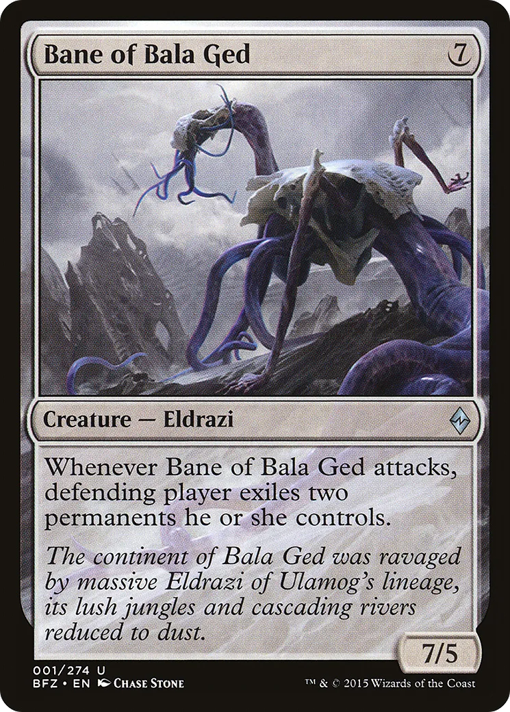 Bane of Bala Ged — Battle for Zendikar — Magic: The Gathering