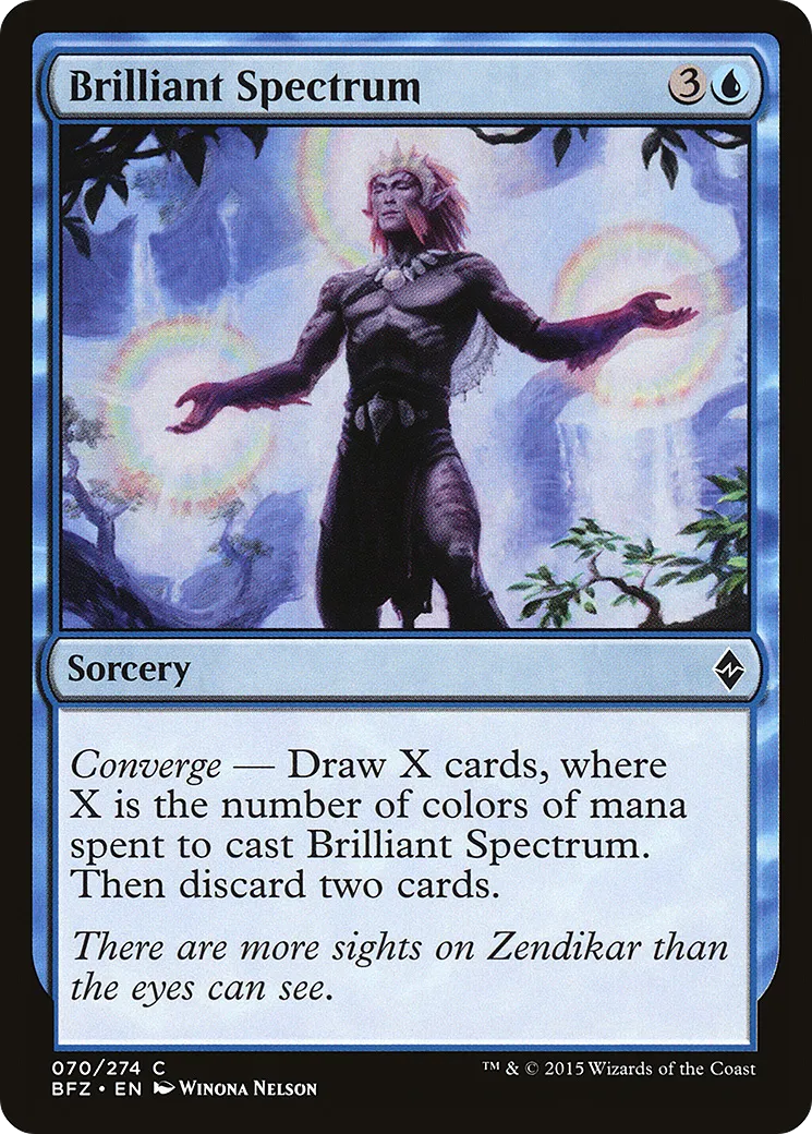 Brilliant Spectrum — Battle for Zendikar — Magic: The Gathering