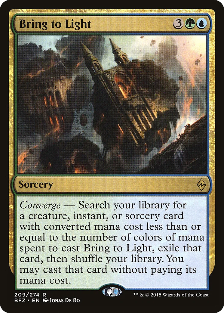 Éclater au grand jour — Battle for Zendikar — Magic: The Gathering