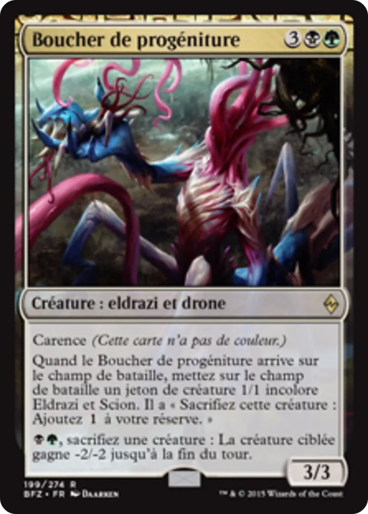 Boucher de progéniture — Battle for Zendikar — Magic: The Gathering