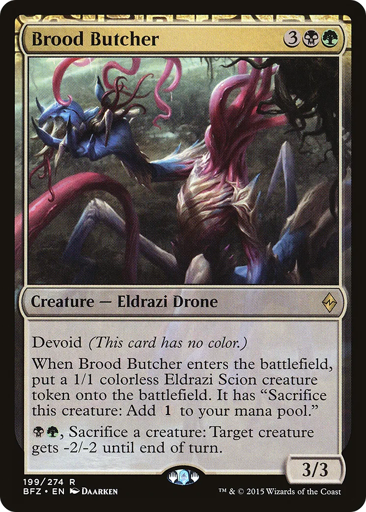 Boucher de progéniture — Battle for Zendikar — Magic: The Gathering