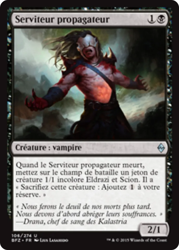 Serviteur propagateur — Battle for Zendikar — Magic: The Gathering