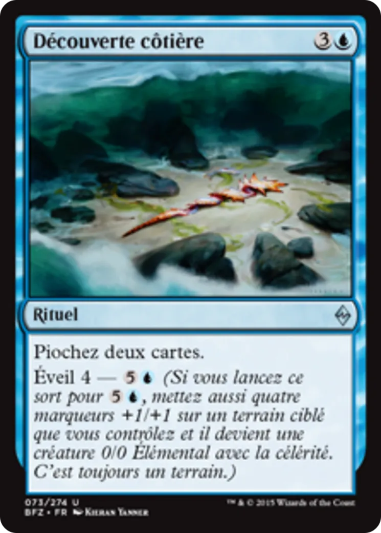 Découverte côtière from Battle for Zendikar - Magic: The Gathering
