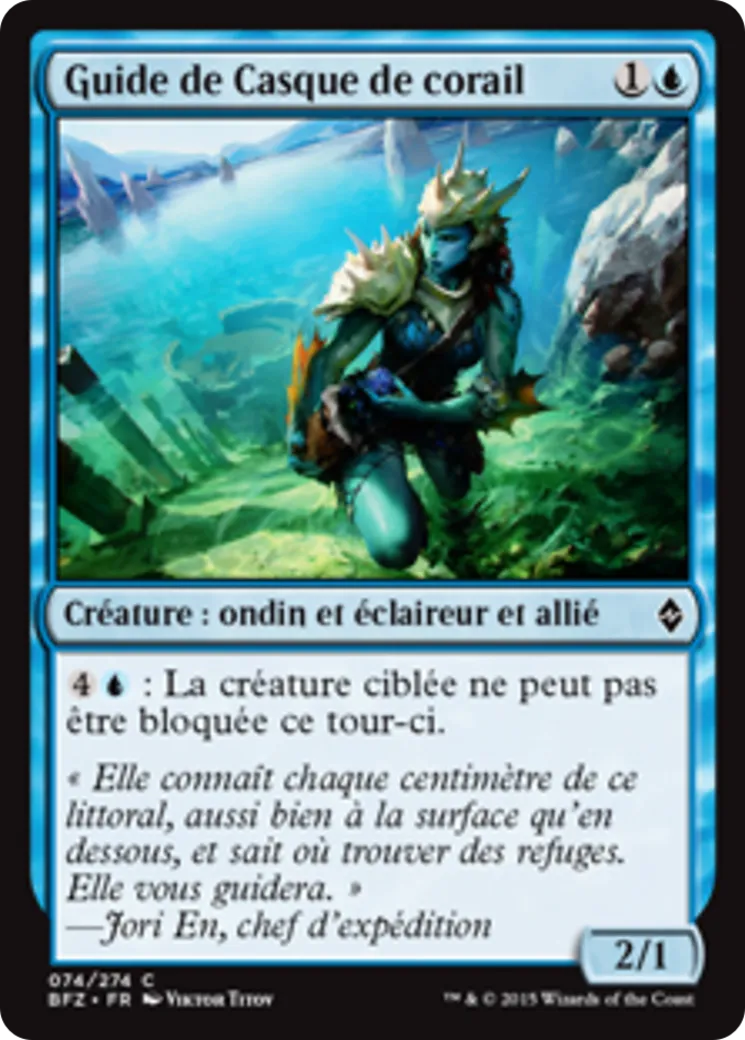 Guide de Casque de corail — Battle for Zendikar — Magic: The Gathering