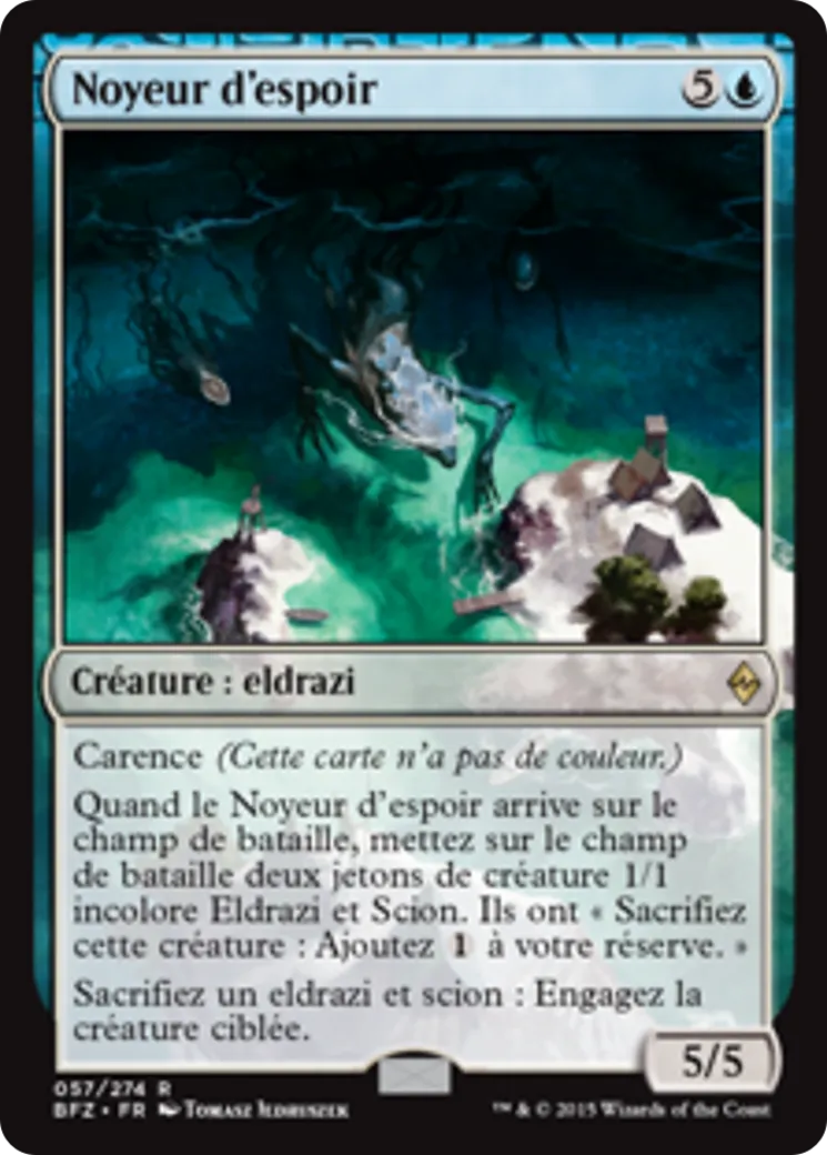 Noyeur d'espoir — Battle for Zendikar — Magic: The Gathering