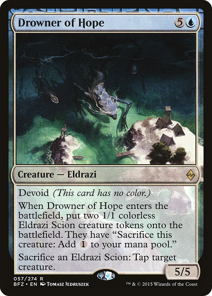 Noyeur d'espoir — Battle for Zendikar — Magic: The Gathering