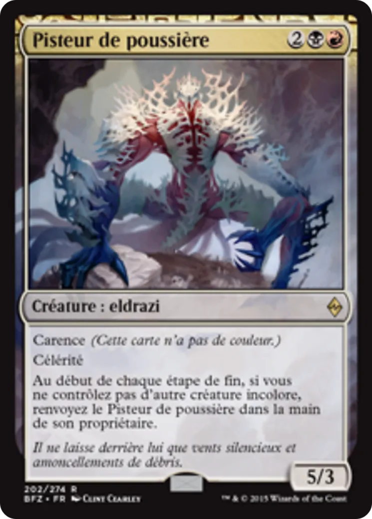 Pisteur de poussière — Battle for Zendikar — Magic: The Gathering