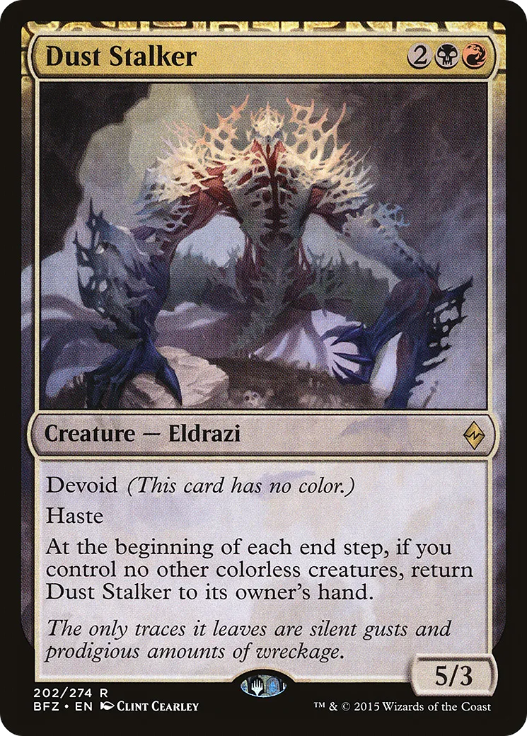 Dust Stalker — Battle for Zendikar — Magic: The Gathering