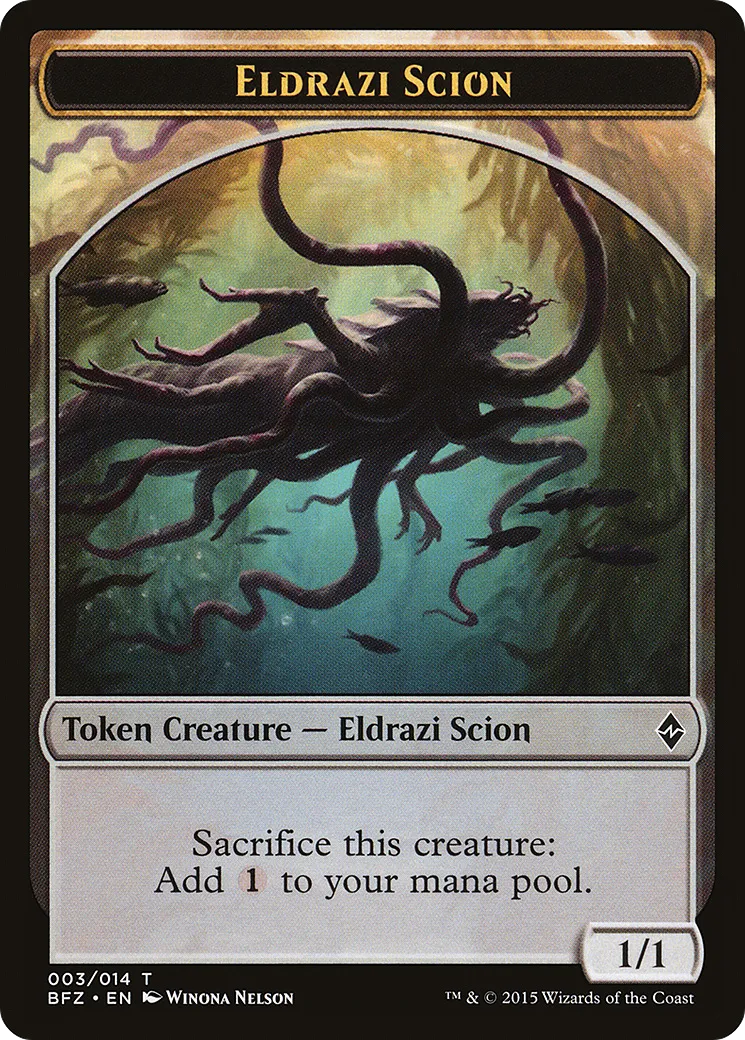 Eldrazi Scion — Battle for Zendikar — Magic: The Gathering