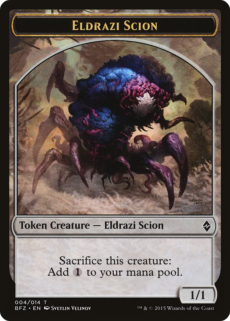 Eldrazi Scion — Battle for Zendikar — Magic: The Gathering
