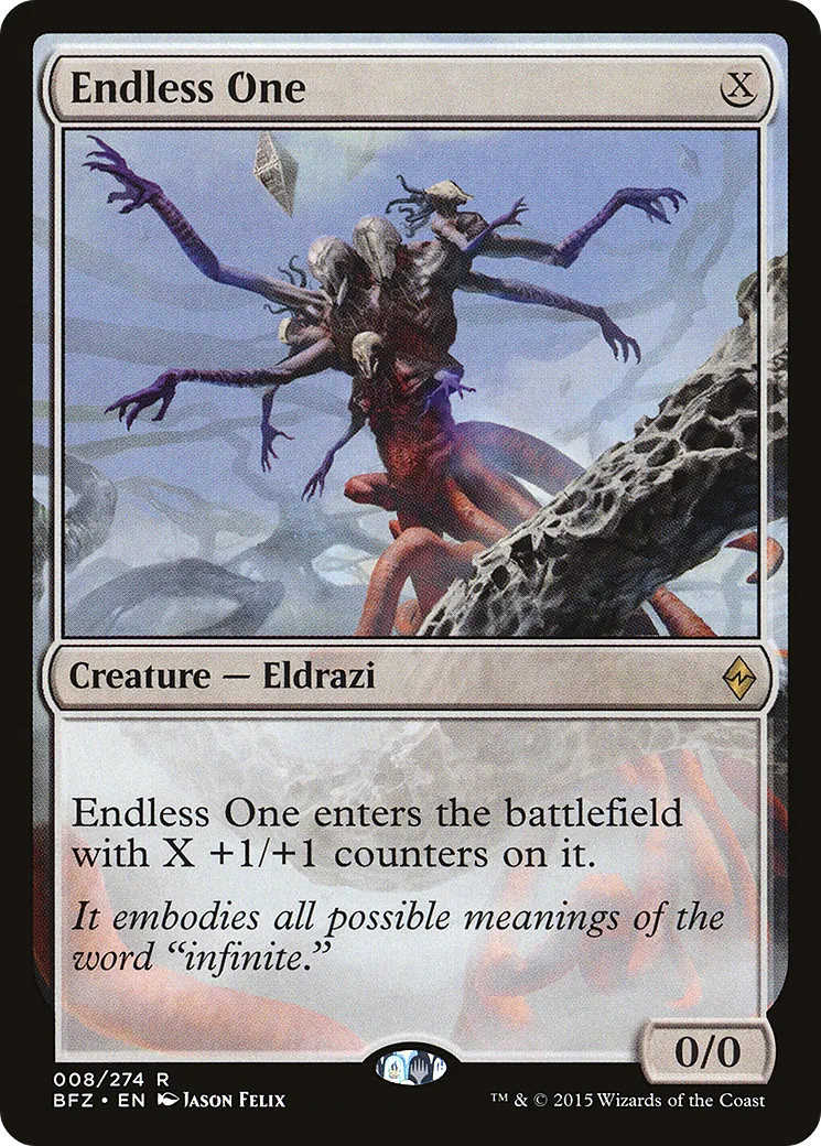 Endless One — Battle for Zendikar — Magic: The Gathering