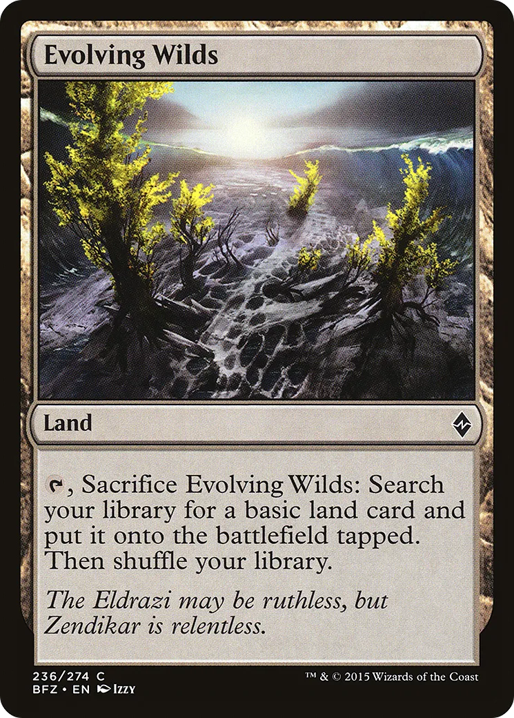 Étendues sauvages en évolution — Battle for Zendikar — Magic: The Gathering