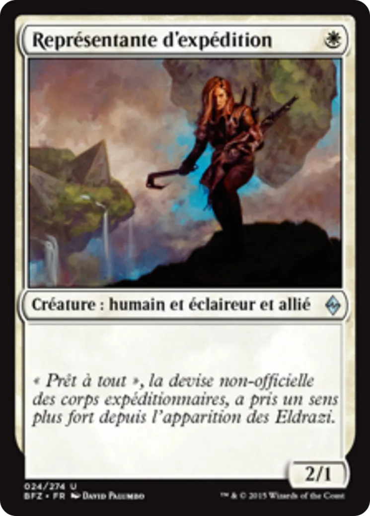 Représentante d'expédition — Battle for Zendikar — Magic: The Gathering