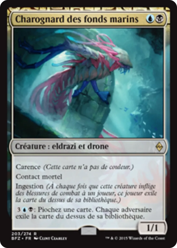 Charognard des fonds marins — Battle for Zendikar — Magic: The Gathering