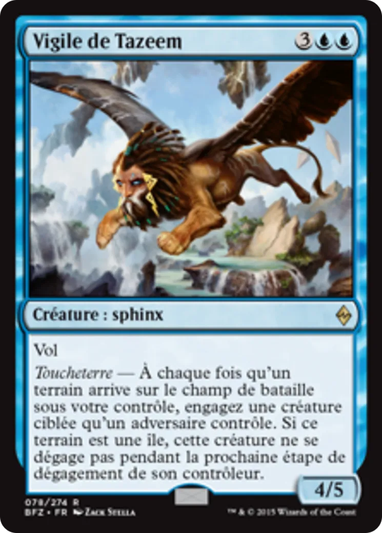 Vigile de Tazeem — Battle for Zendikar — Magic: The Gathering