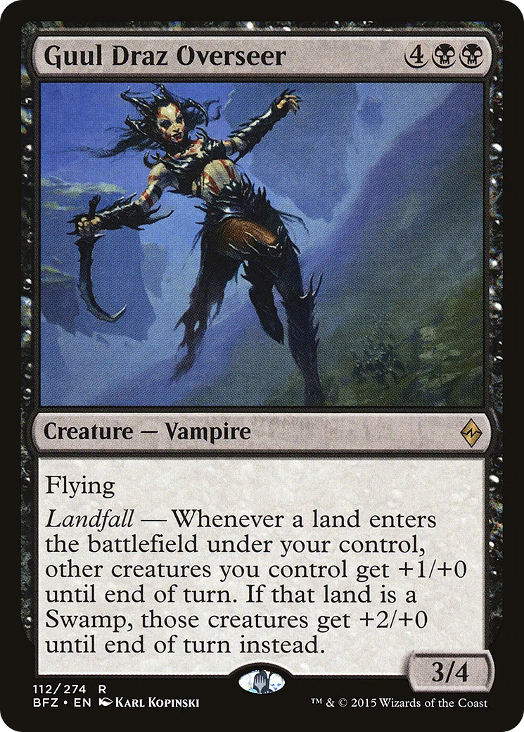 Guul Draz Overseer — Battle for Zendikar — Magic: The Gathering