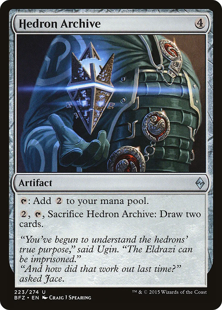 Archive hèdron — Battle for Zendikar — Magic: The Gathering