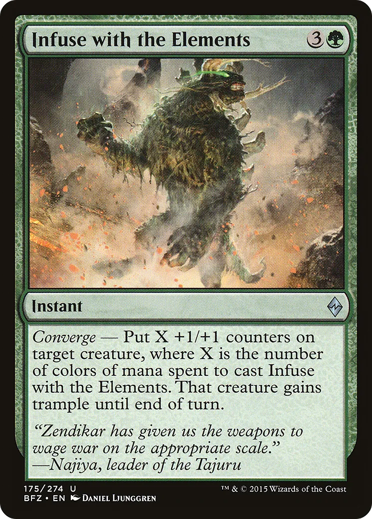 Imprégnation élémentaire — Battle for Zendikar — Magic: The Gathering