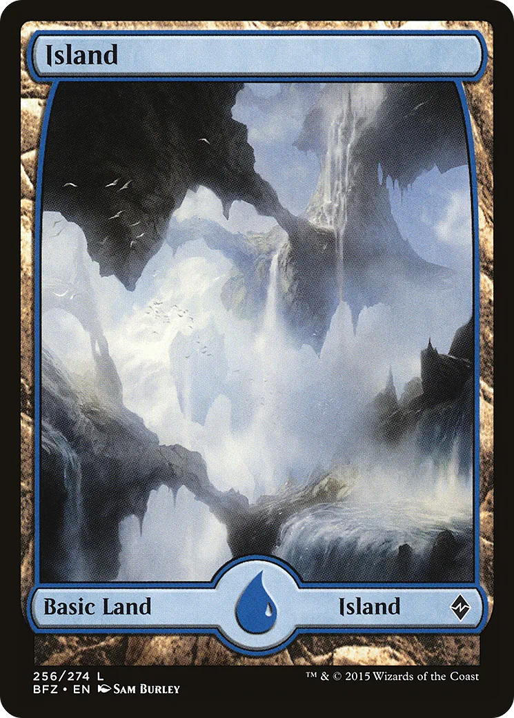 Island — Battle for Zendikar — Magic: The Gathering