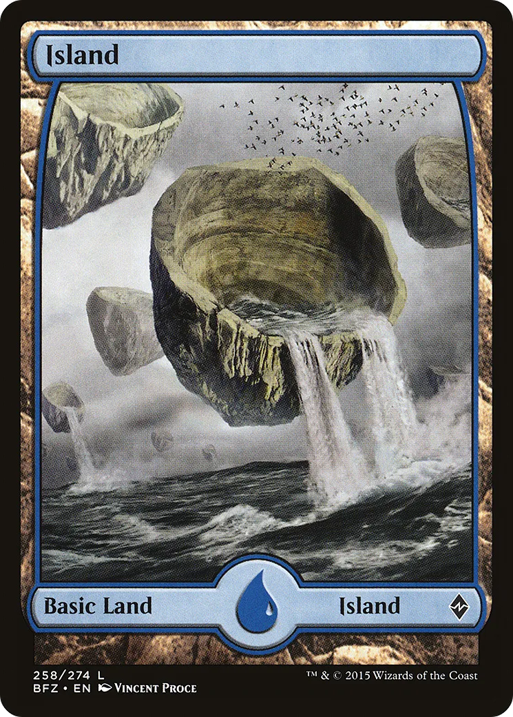 Île — Battle for Zendikar — Magic: The Gathering