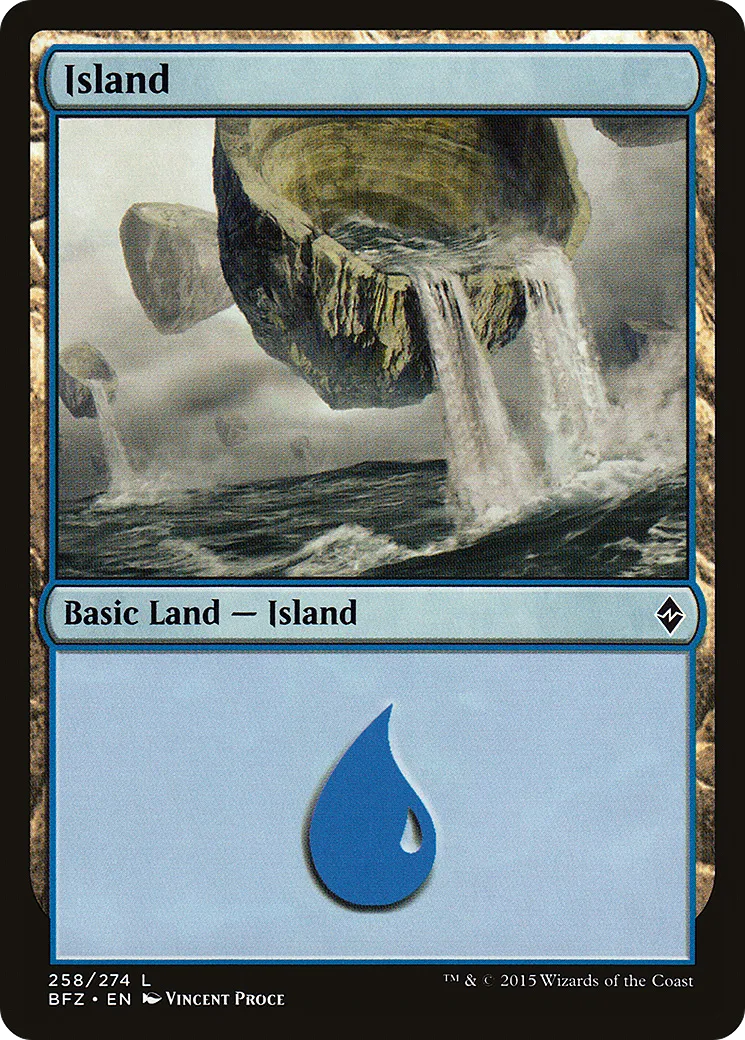 Île — Battle for Zendikar — Magic: The Gathering