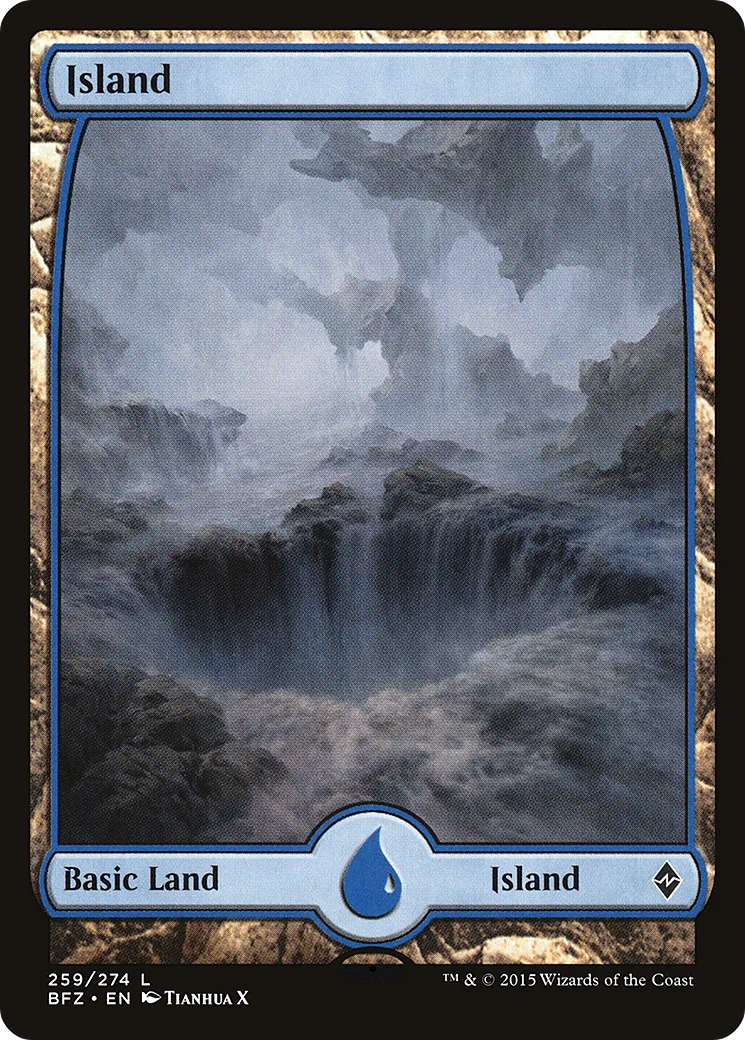 Île — Battle for Zendikar — Magic: The Gathering