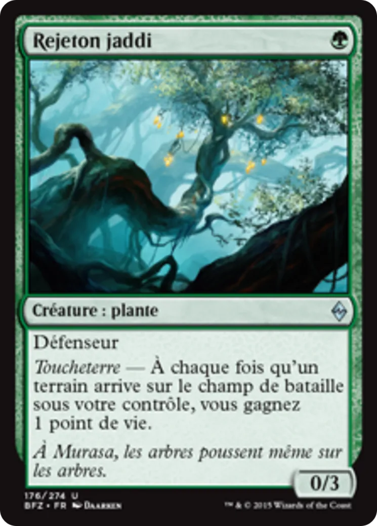 Rejeton jaddi — Battle for Zendikar — Magic: The Gathering