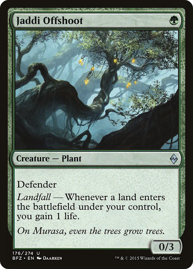 Jaddi Offshoot from Battle for Zendikar - Magic: The Gathering