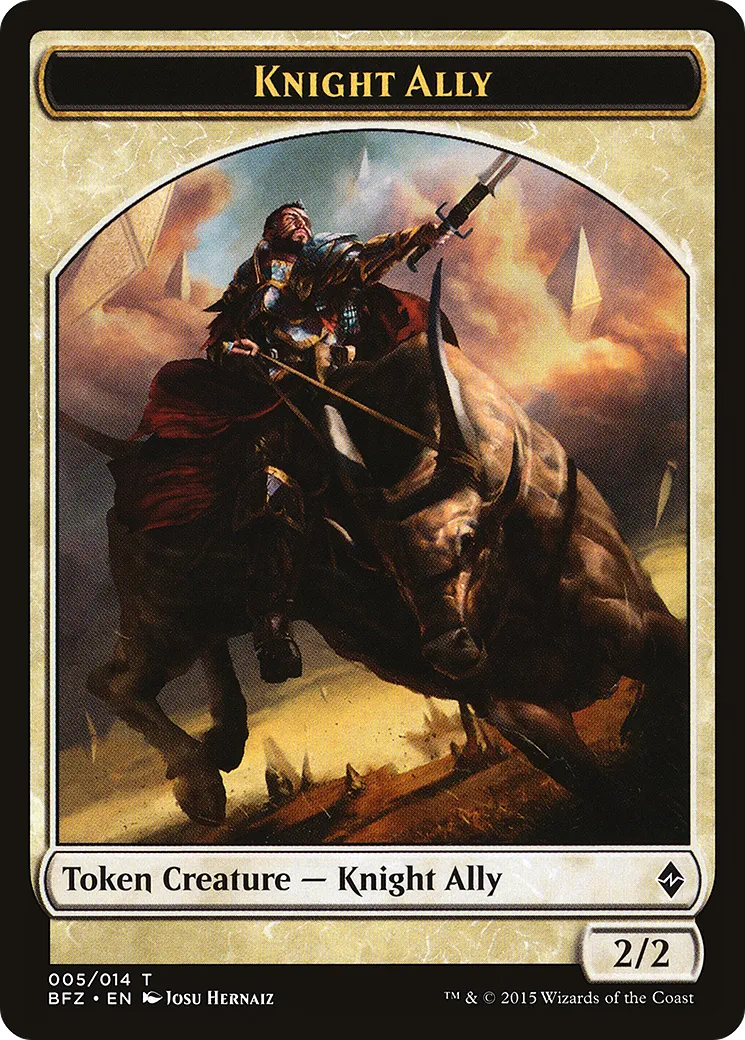 Knight Ally — Battle for Zendikar — Magic: The Gathering
