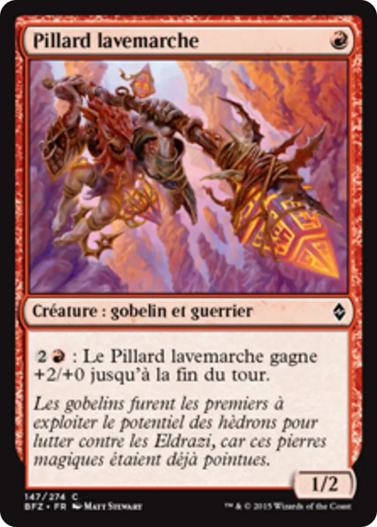 Pillard lavemarche — Battle for Zendikar — Magic: The Gathering