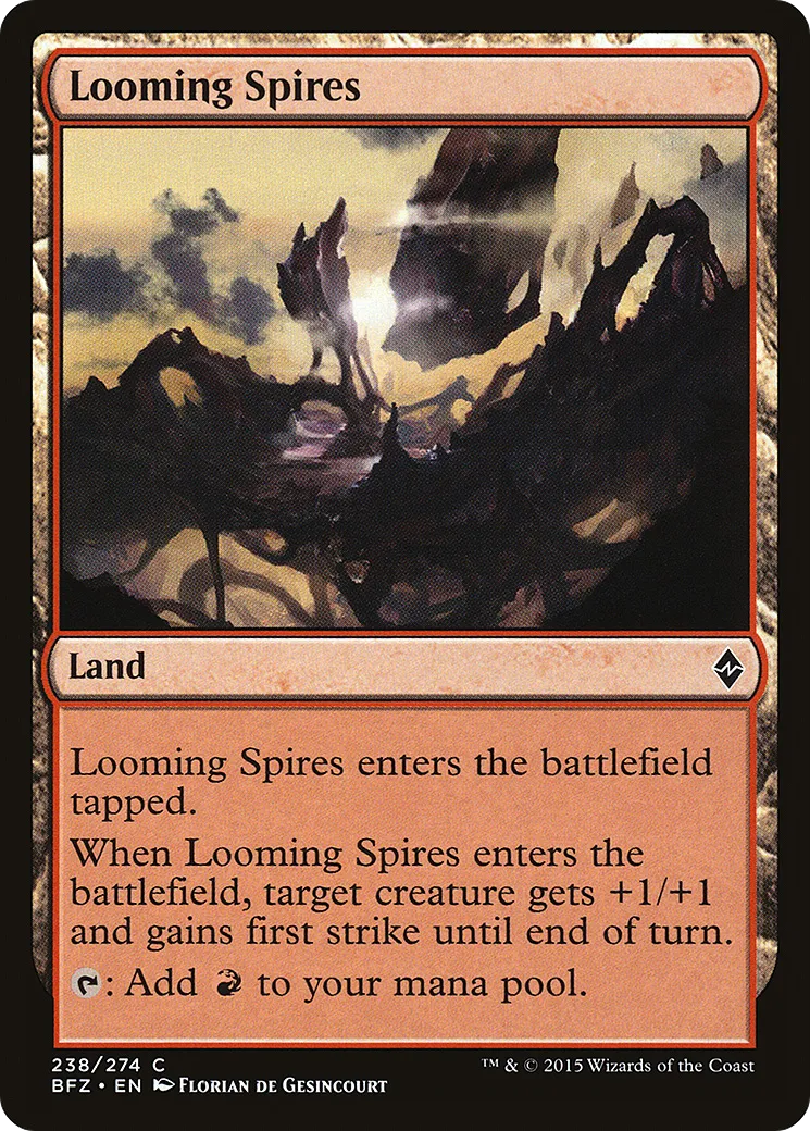 Cimes surgissantes — Battle for Zendikar — Magic: The Gathering