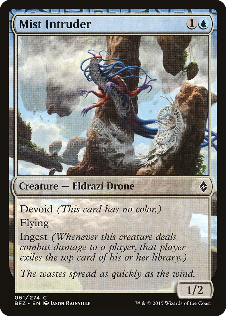 Mist Intruder from Battle for Zendikar - Magic: The Gathering