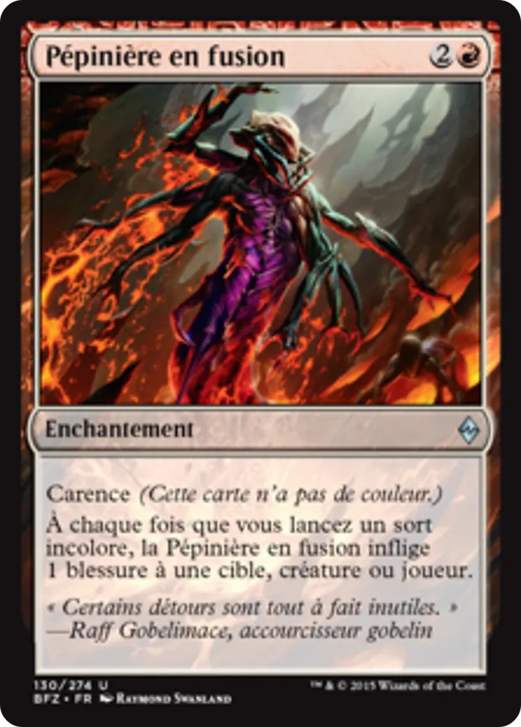 Pépinière en fusion — Battle for Zendikar — Magic: The Gathering