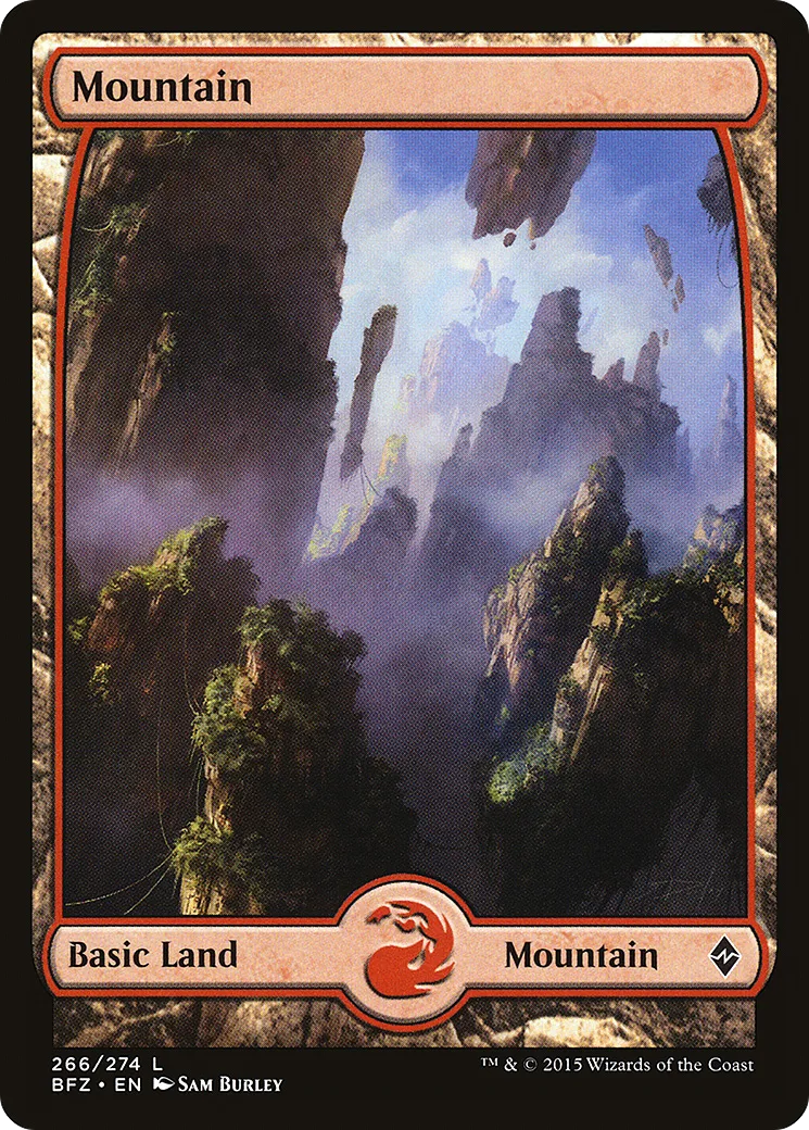 Montagne — Battle for Zendikar — Magic: The Gathering