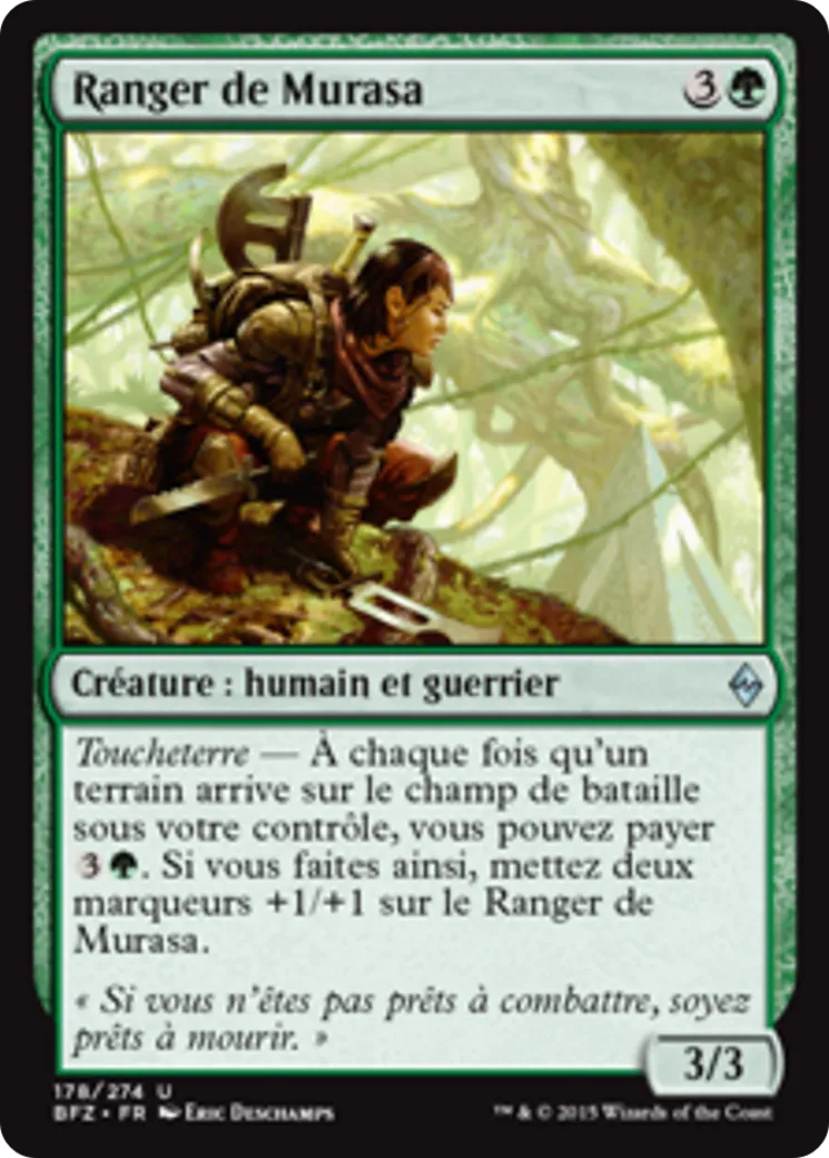 Ranger de Murasa — Battle for Zendikar — Magic: The Gathering