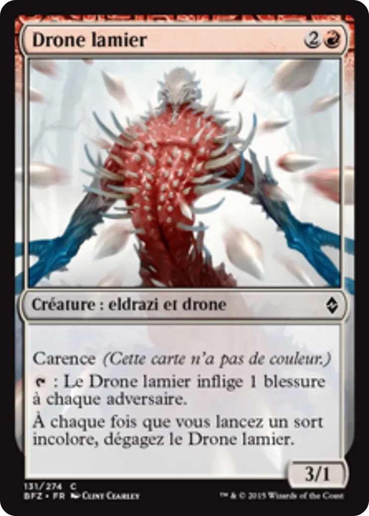 Drone lamier — Battle for Zendikar — Magic: The Gathering