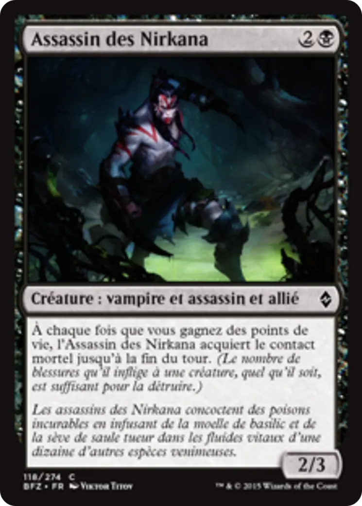 Assassin des Nirkana — Battle for Zendikar — Magic: The Gathering