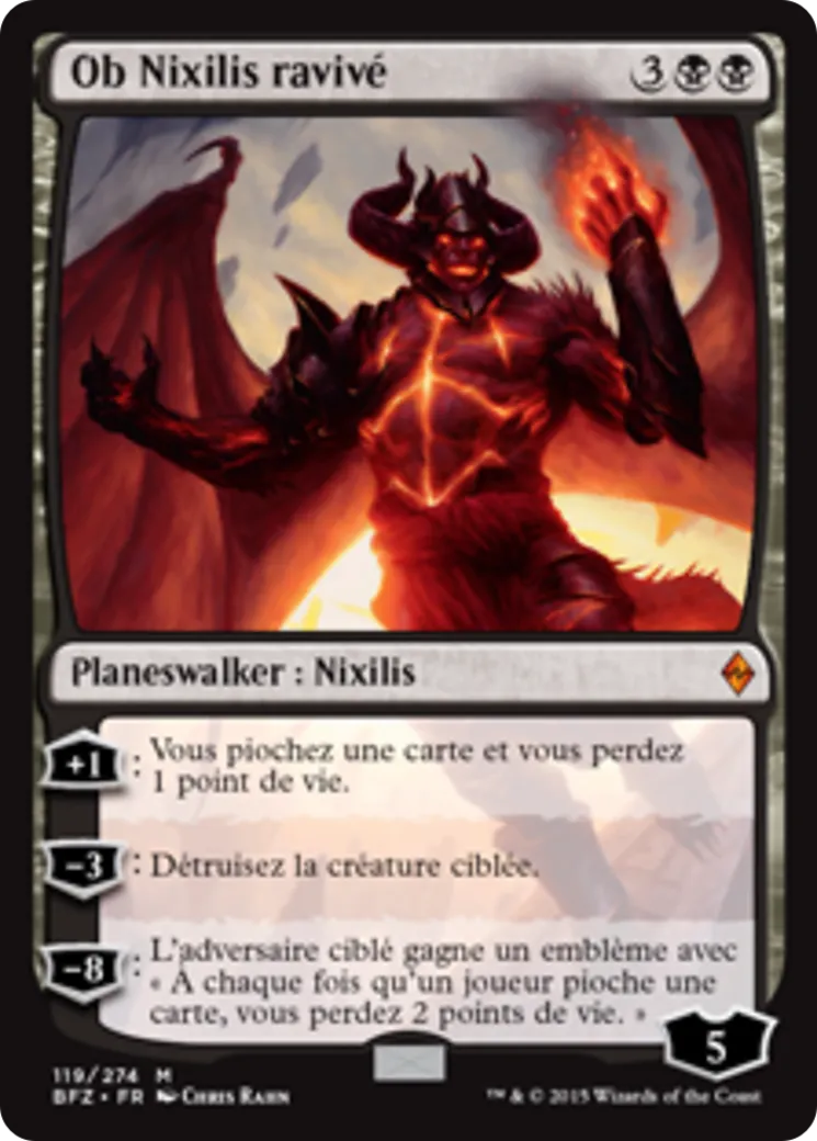 Ob Nixilis ravivé — Battle for Zendikar — Magic: The Gathering