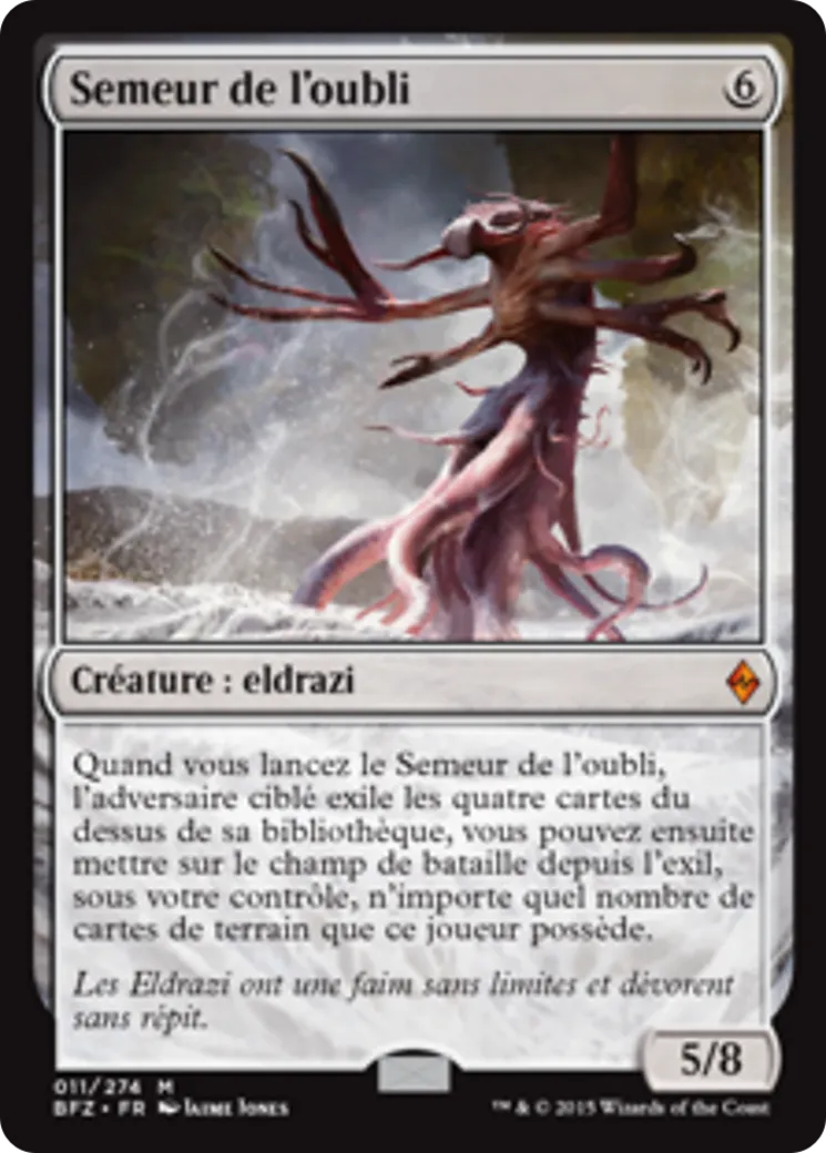 Semeur de l'oubli — Battle for Zendikar — Magic: The Gathering