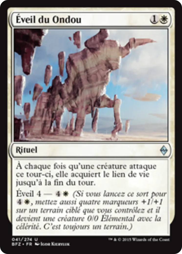 Éveil du Ondou — Battle for Zendikar — Magic: The Gathering
