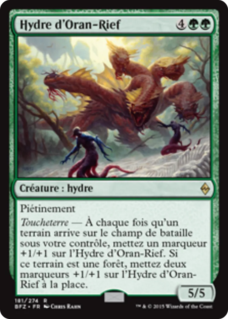 Hydre d'Oran-Rief — Battle for Zendikar — Magic: The Gathering
