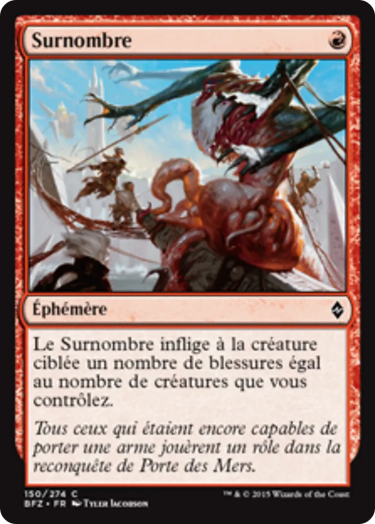 Surnombre from Battle for Zendikar - Magic: The Gathering
