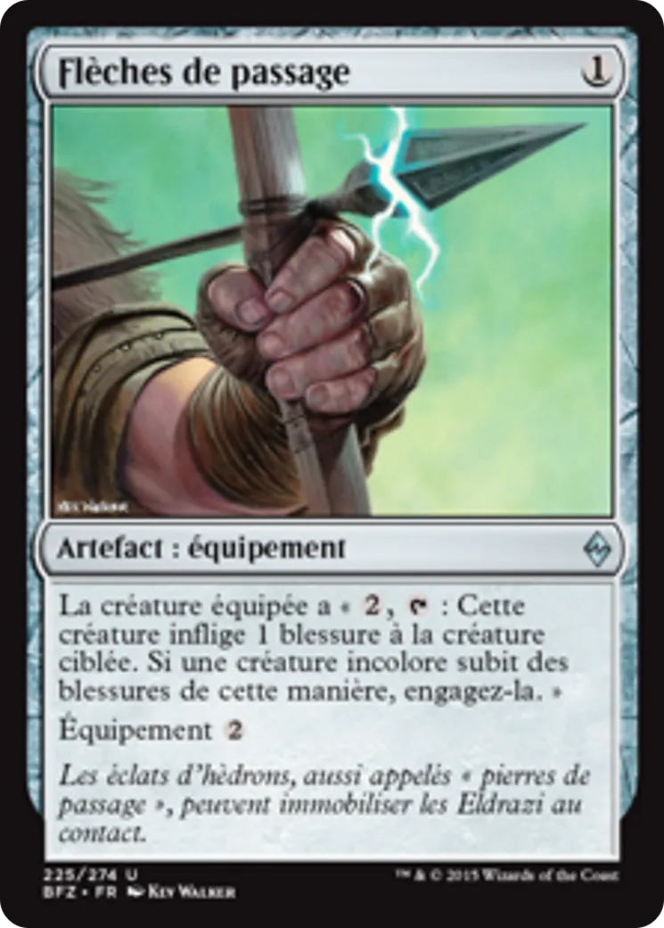 Flèches de passage — Battle for Zendikar — Magic: The Gathering